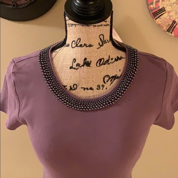 Nordstrom Caslon Brand Embellished t-shirt - Picture 2 of 5